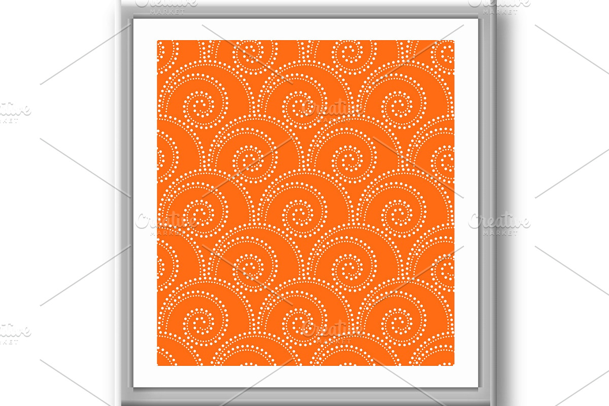 Vector pattern with circles, a Pattern Graphic by RODINA (Photo 3 of 3)