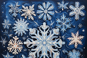 Winter Snowflakes