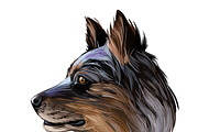 Dogs Cross Breeds 56 Animals Bundle, an Animal Illustration by Dneprstock (Thumbnail 46 of 55)