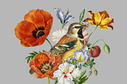 Vintage Flowers Digital Collage Pack, an Illustration by DigitalDesignAI (Thumbnail 6 of 9)