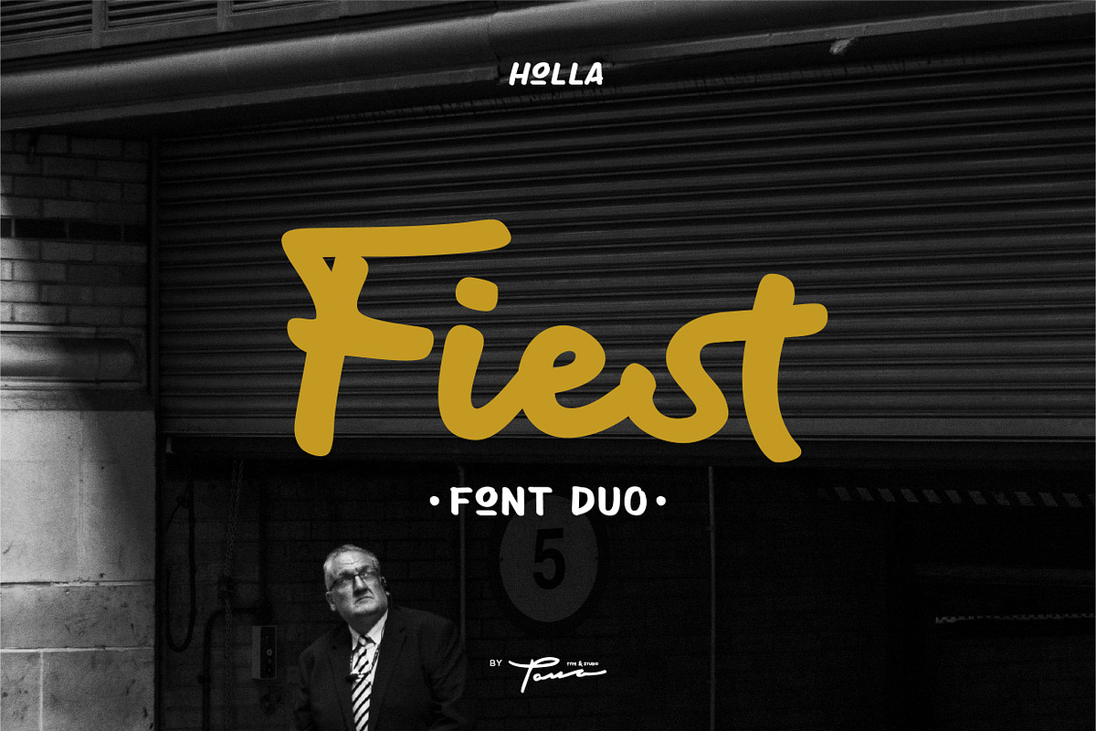 Fiest-Brush Font Duo, a Script Font by Panatype™ Studio (Photo 2 of 12)