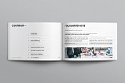 Charity Brochure Template Landscape, a Brochure Template by E-Type (Thumbnail 2 of 7)