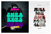 WhoopieSunday - Bubble Graffiti Font, a Symbol Font by ikiiko (Thumbnail 3 of 7)