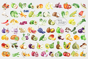 Fruits and Vegetables Encyclopedia, a Food Illustration by Anastezia Luneva (Thumbnail 9 of 9)
