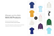 6x Women T-shirt Ghost Mock-ups Set, a Books & Magazine Mockup by Apparel_Mockups (Thumbnail 19 of 23)