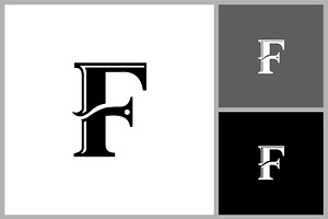 Elegant Letter F Logo, a Branding & Logo Template by quadrazo