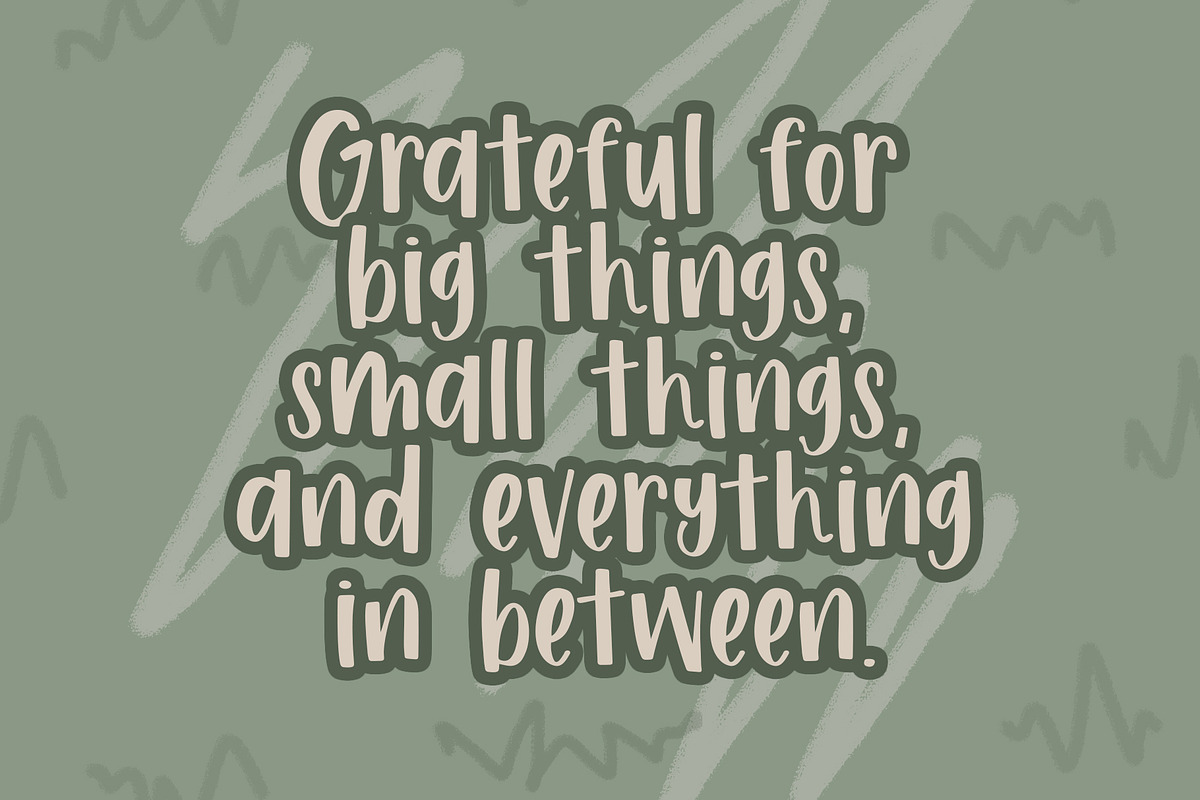Daisy A Handwritten Font, a Sans Serif Font by Dansie Design (Photo 4 of 7)