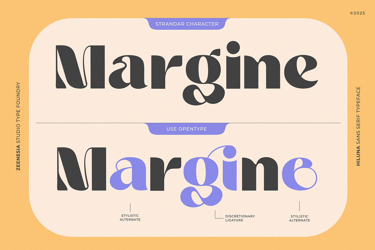 Hiluna Clean Sans Serif Font, a Sans Serif Font by zeenesia (Photo 18 of 22)