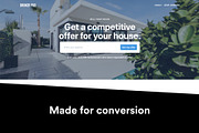 9 Real Estate Landing Pages Template, a HTML Template by Landdy (Thumbnail 4 of 5)