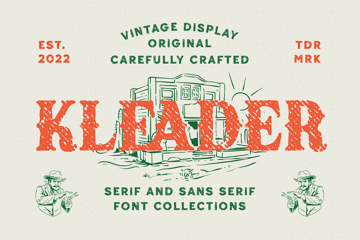 Kleader - Display Font, a Sans Serif Font by Edignwn Type (Photo 1 of 10)