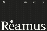 CS Reamus – Serif Typeface, a Serif Font by Craft Supply Co. (Thumbnail 1 of 8)