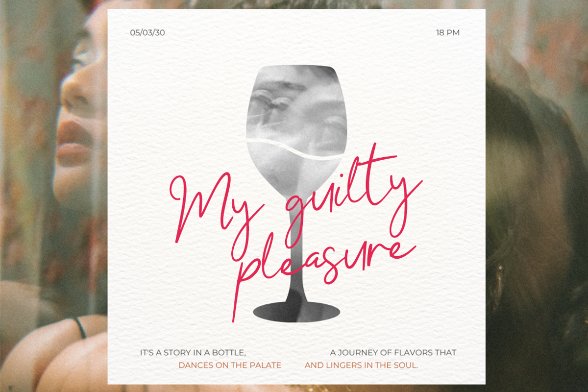 Wonder Ocean, a Handwritten Font by cocodesign (Photo 3 of 7)