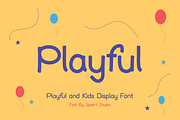 Kifeston - Kids Font, a Sans Serif Font by Iqsiart Studio (Thumbnail 2 of 8)