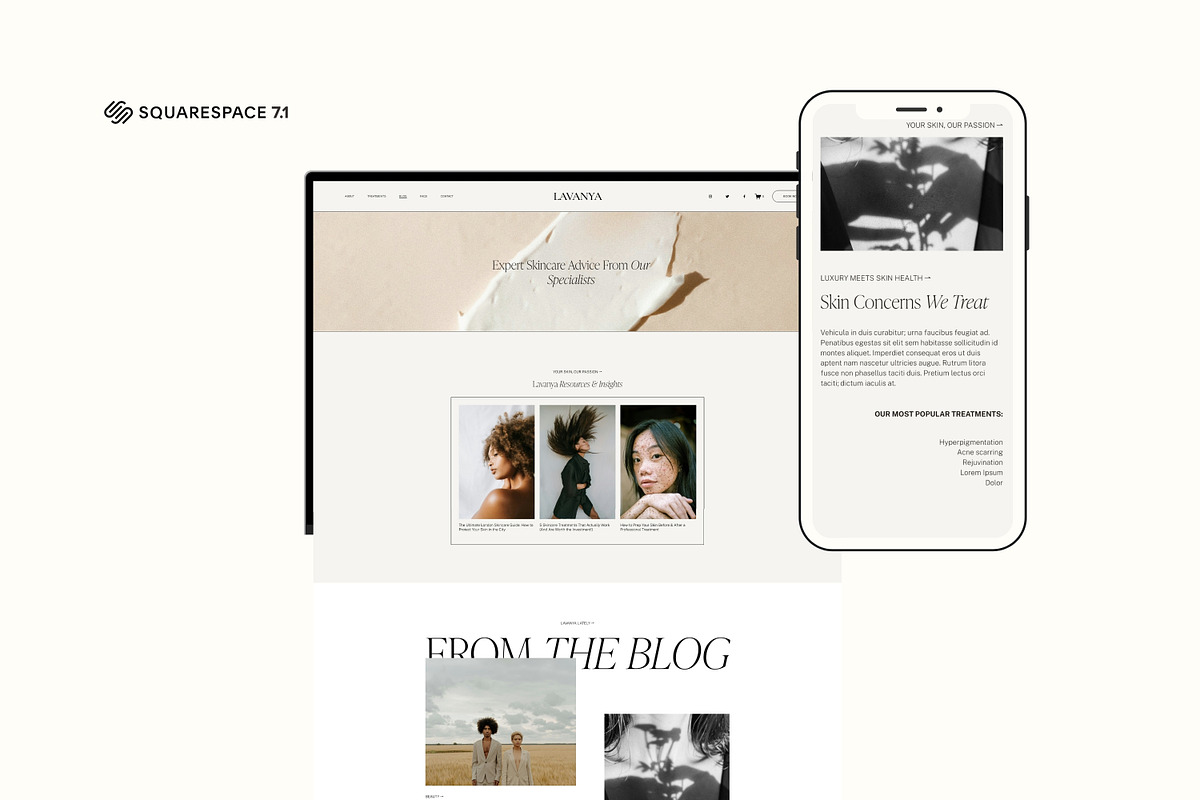 Squarespace 7.1 Website Template, a Squarespace Template by Iris Avenue Studio (Photo 7 of 7)