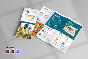 Construction TriFold Brochure | COM, a Brochure Template by Spark_Creative (Thumbnail 1 of 5)