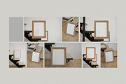 Artwork Wooden Frame Mockup, a Print Template by Artcoast Studio (Thumbnail 5 of 7)