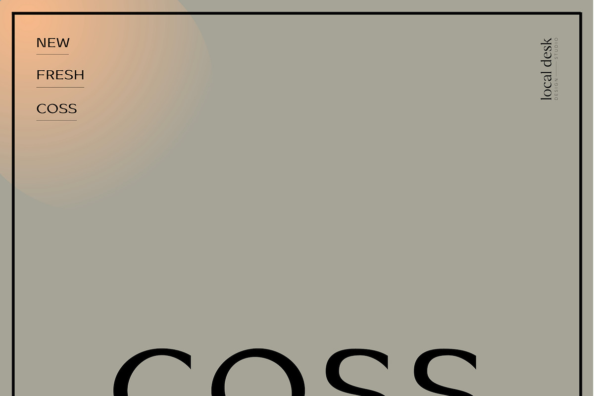 COSS – Modern & Stylish Sans, a Sans Serif Font by Local Desk Designstudio (Photo 17 of 22)