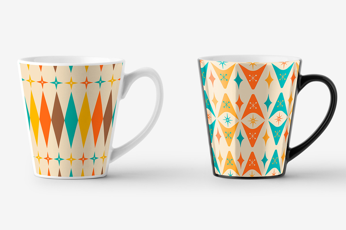 Midcentury Modern Retro Design Kit, a Pattern Graphic by Pacific Modern Art (Photo 62 of 89)