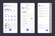 Epurse - Finance Mobile App UI Kit, an UI Kit Template by Kmg Design (Thumbnail 3 of 3)