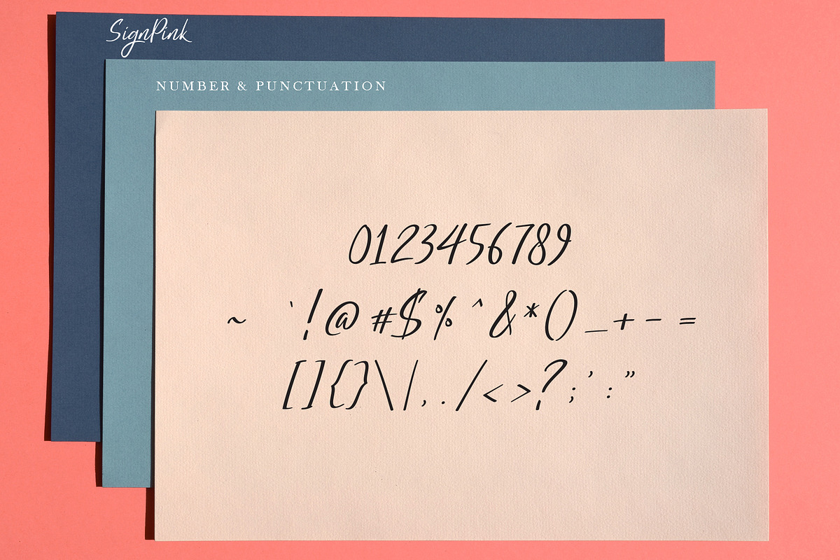 SignPink, a Script Font by Indotitas (Photo 8 of 9)