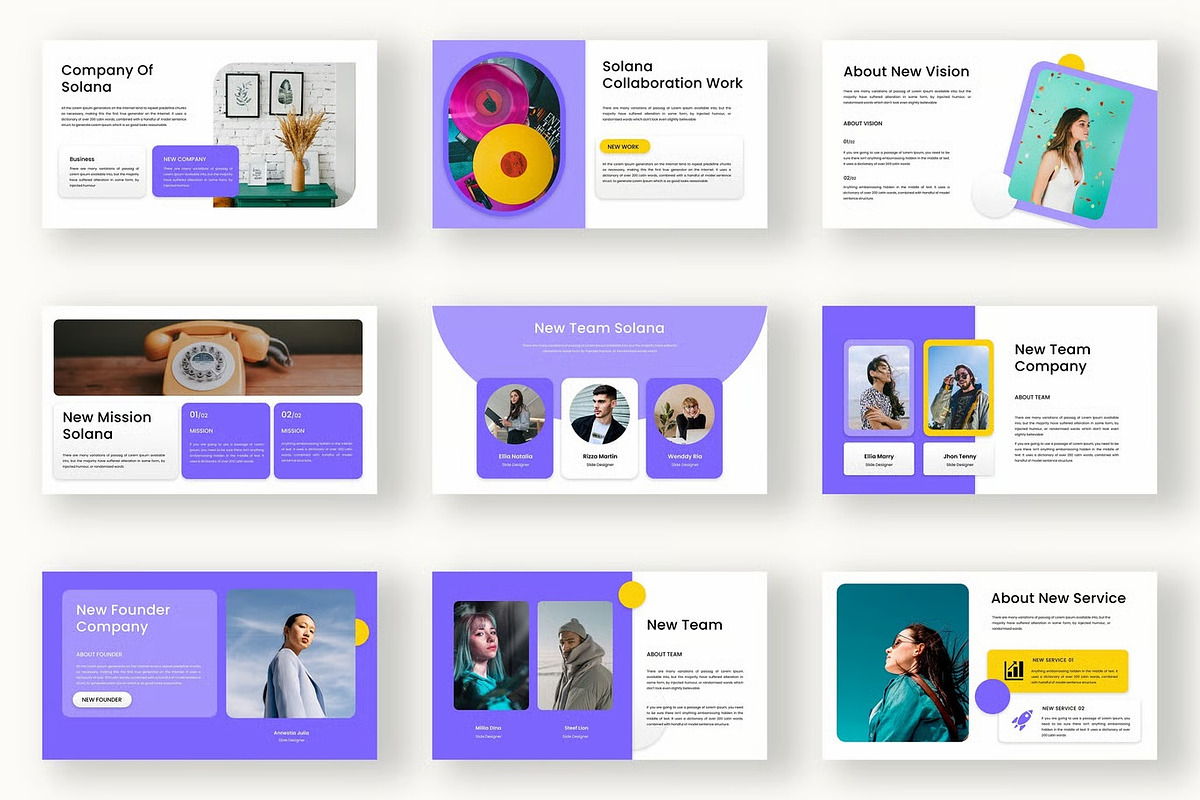 Solana – Business PowerPoint, a Presentation Template by kreatifreya (Photo 3 of 5)