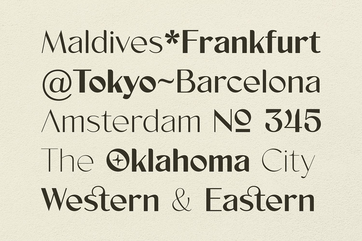 Vonca Font Family, a Sans Serif Font by Asenbayu (Photo 6 of 15)