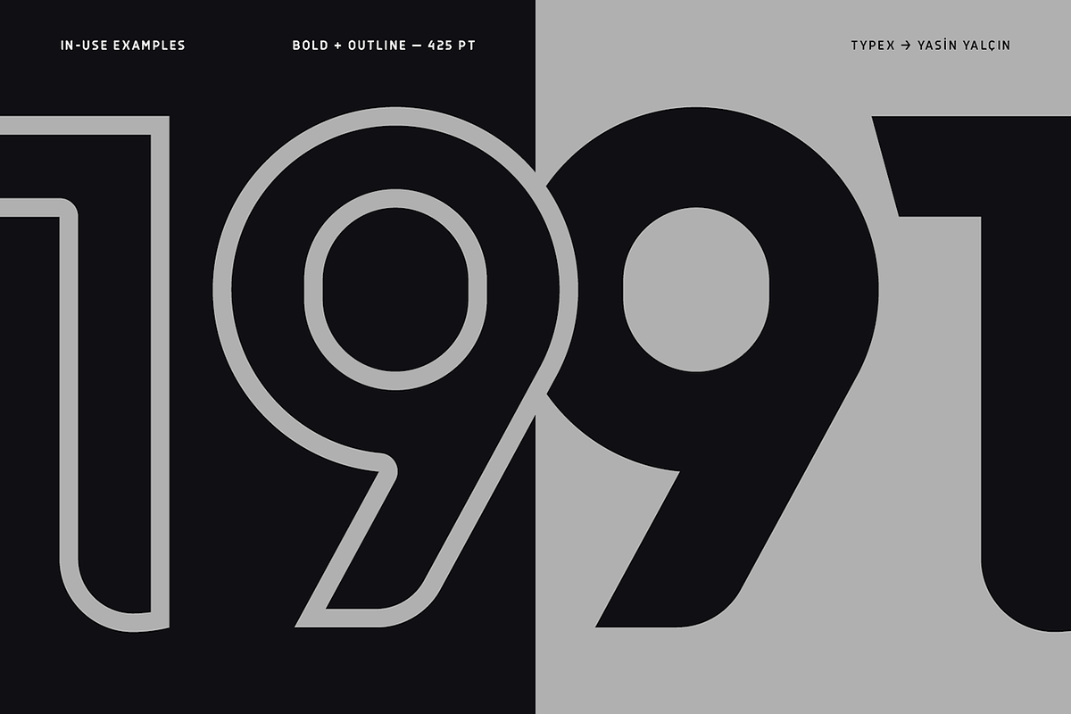 Federasyon Type Family, a Sans Serif Font by Yasin Yalçın (Photo 11 of 14)