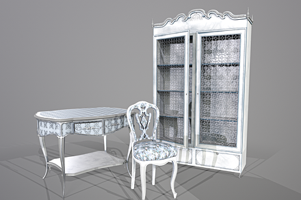 Furniture asset v2 (game ready), a Furniture 3D Model by Snji | 3D Models