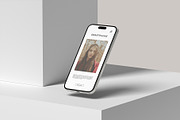 iPhone 15 Pro Max Mockup, an iPhone Mockup by graphicpages (Thumbnail 7 of 11)