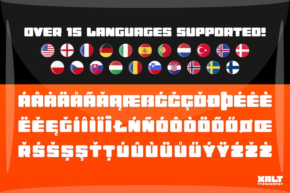 GOOD NEWS – Big Fat Display Font, a Sans Serif Font by XALT Typography (Photo 5 of 5)