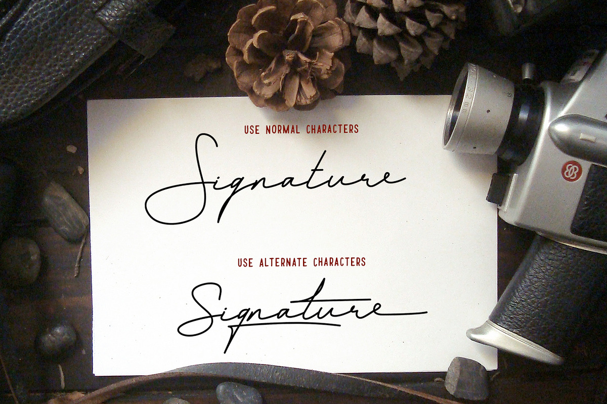 Blesing signature style preview 4
