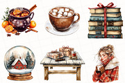 Christmas Polar Lights Clipart, an Illustration by OK Design (Thumbnail 5 of 5)