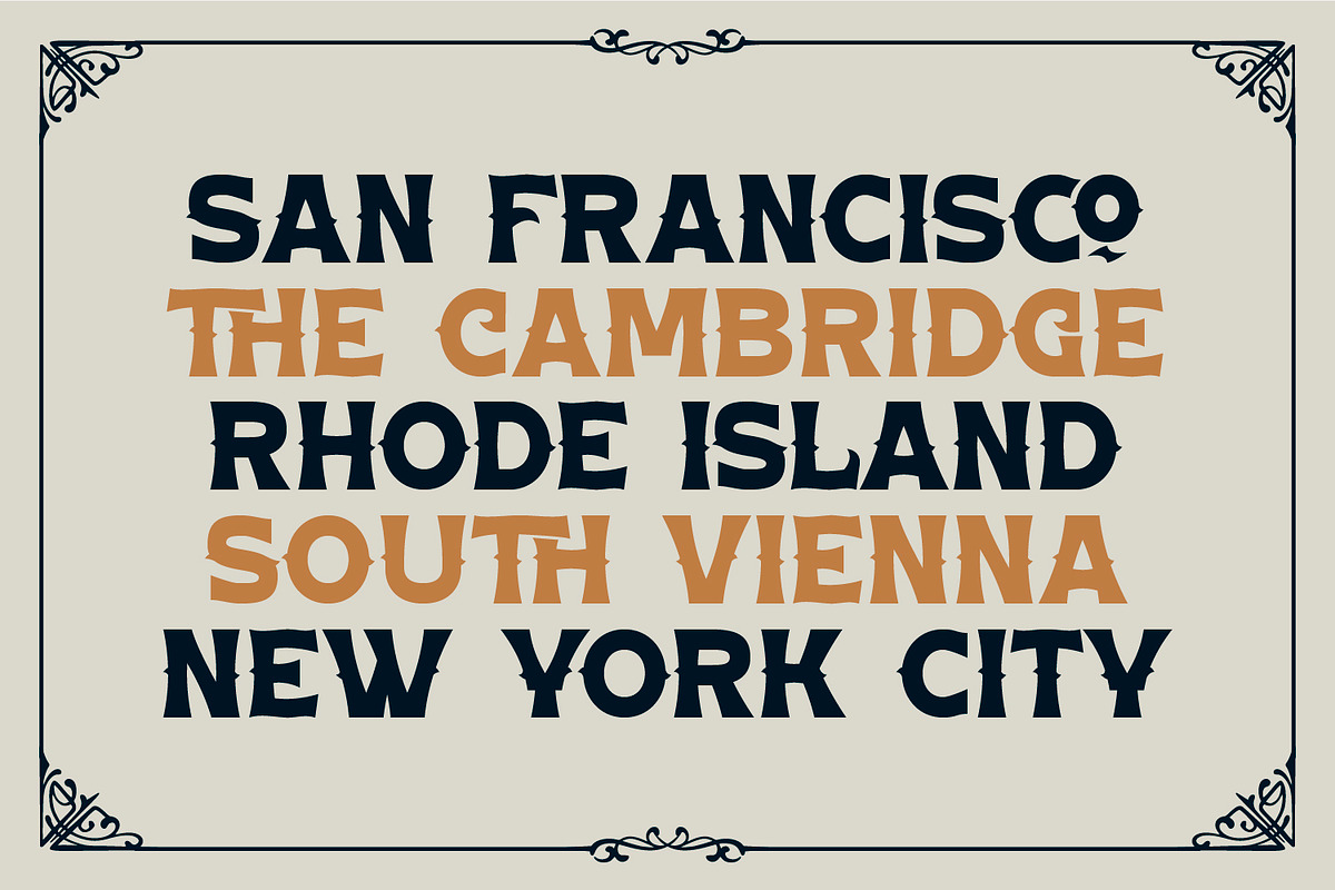 Glycost, a Symbol Font by Vintage Division (Photo 9 of 15)