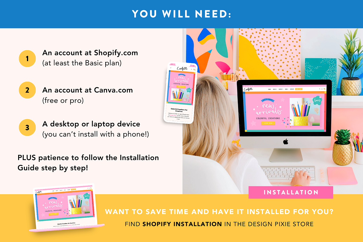 Colorful Shopify Theme | Confetti, a Shopify Template by Design Pixie (Photo 10 of 11)