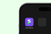 Smartphone Screen Mockup Collection, an iPhone Mockup by graphypix (Thumbnail 14 of 14)