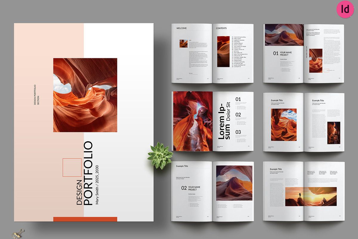 Design Portfolio Template, a Magazine Template by Creative-Lab (Photo 1 of 5)