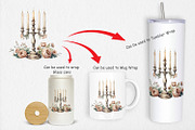Antique Candlestick Clipart, an Object Graphic by Artnoy (Thumbnail 4 of 5)