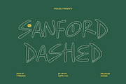 CS Sanford Dashed, a Handwritten Font by Craft Supply Co. (Thumbnail 1 of 8)