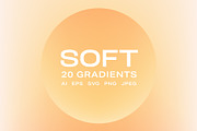 Soft Gradient Backgrounds., a Templates & Theme by Mark Skitsky (Thumbnail 1 of 7)