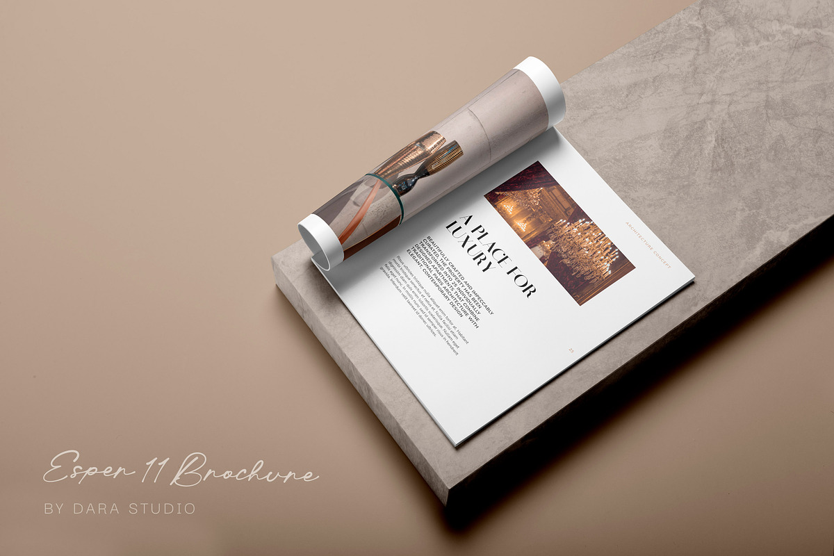 ESPER 11 / Brochure Template, a Brochure Template by Studio Dara (Photo 5 of 15)