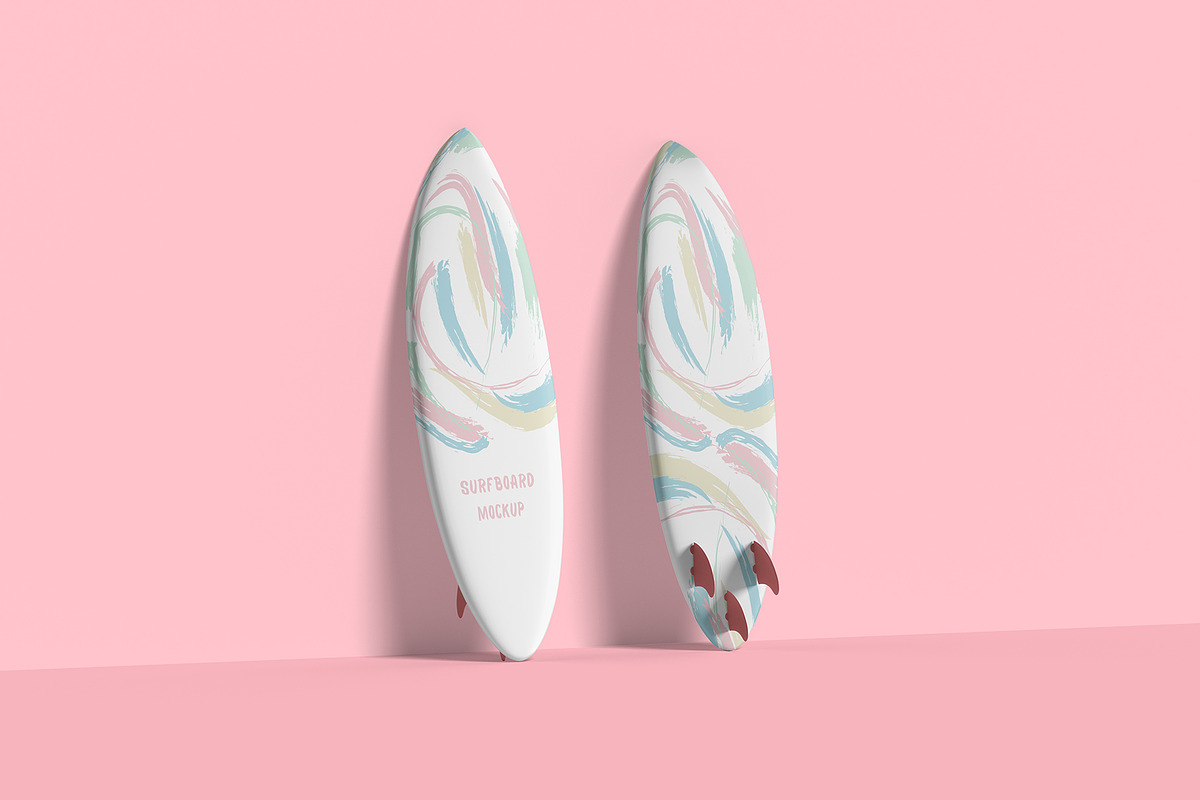 Surfboard Mockup Set, a Product Mockup by zuhraabdullah (Photo 8 of 8)
