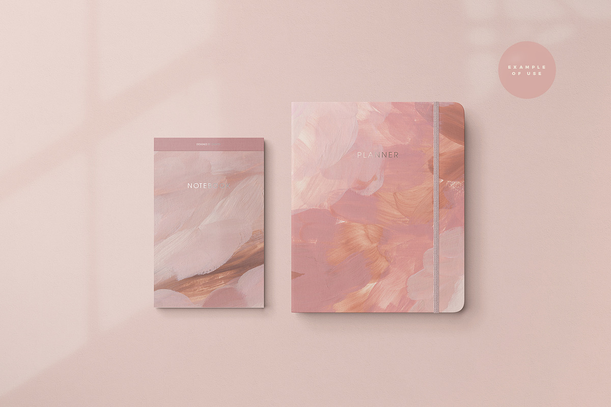 September Blush Abstract Backgrounds, a Texture Graphic by Basia Stryjecka (Photo 7 of 18)