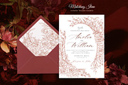 Floral Envelope Liner Template, an Invitation Template by Shwet Art (Thumbnail 3 of 6)