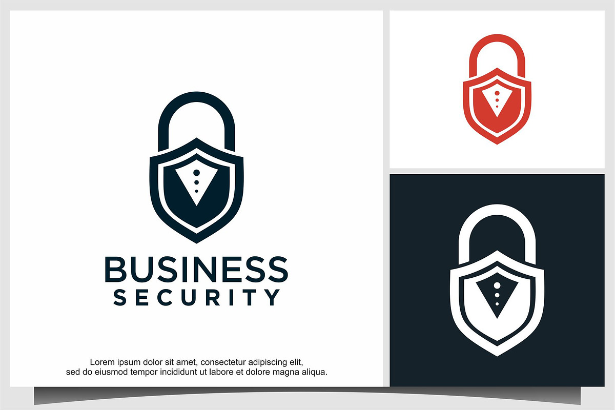 protection business security logo, a Branding & Logo Template by ebinta99
