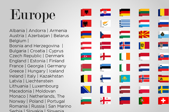 Europe 49 Flags preview 4