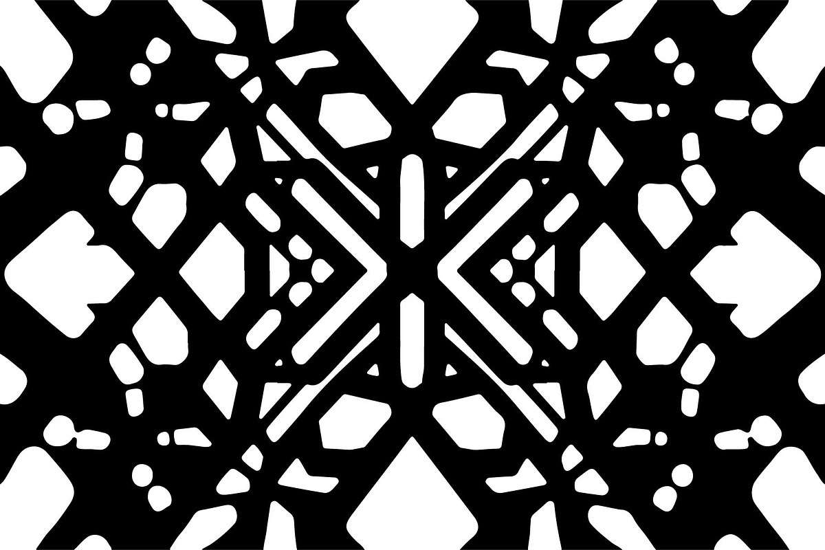 Geometric Laser Cut Panel Set, an Object Graphic by jahid234 (Photo 8 of 13)