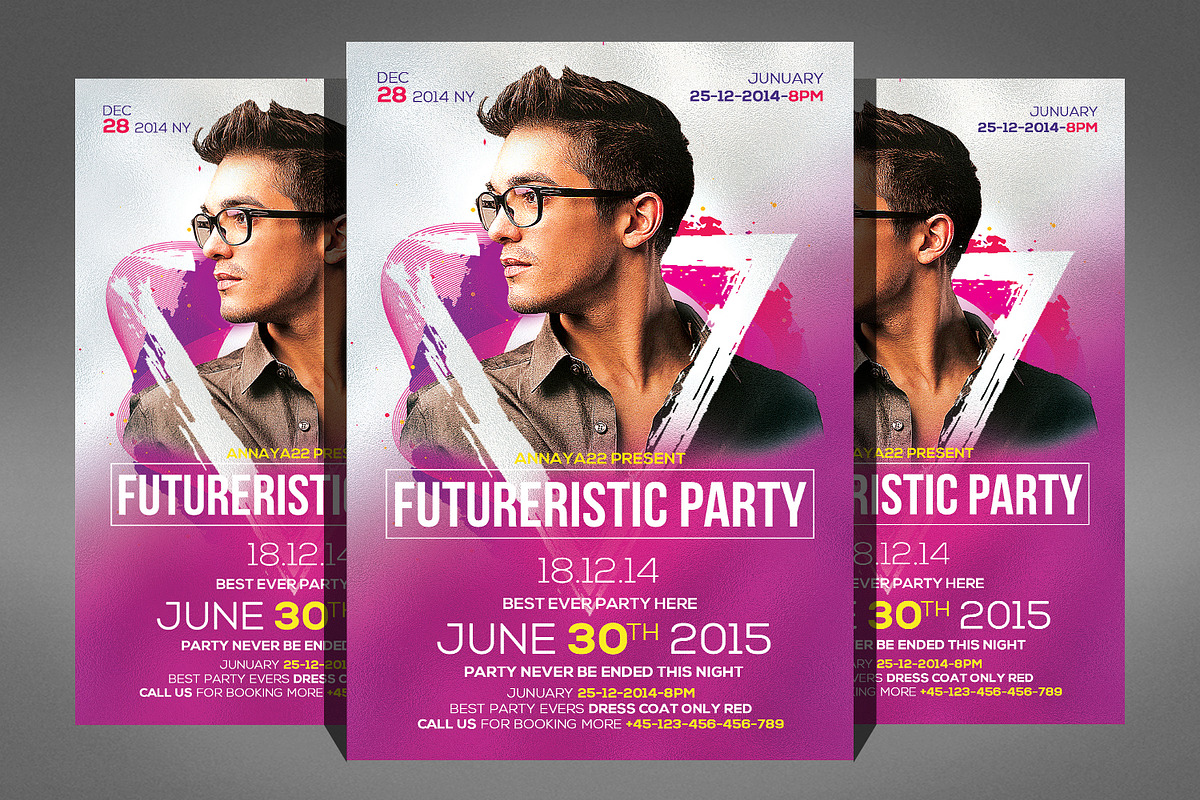 100 Party Flyer Bundle, a Flyer Template by Graphic Templates (Photo 48 of 101)