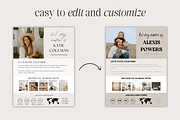 Influencer Media Press Kit, a Resume Template by thebrandcove (Thumbnail 6 of 10)