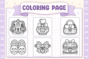 Cozy Girl Days Coloring Book, a Decorative Illustration by HueNestify (Thumbnail 3 of 4)