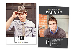 Graduation Announcement Card CG032